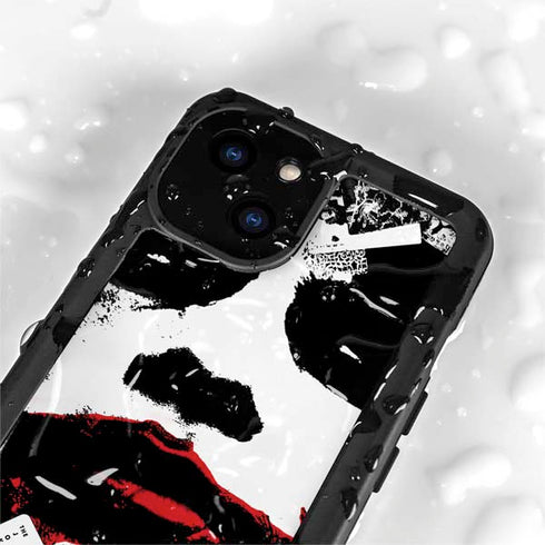 DC Comics The Joker Dark Knight Poster Art iPhone 15 Waterproof Case